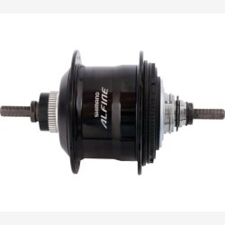 Bagnav 11 speed Shimano Alfine SG-S7001 til skivebremse - 36 huller - sort