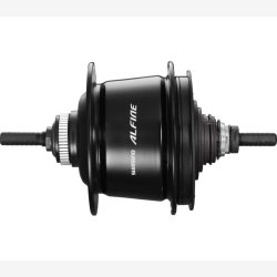 Bagnav 8 gear Shimano Alfine SG-S7001 til skivebremse - 36 huller - sort