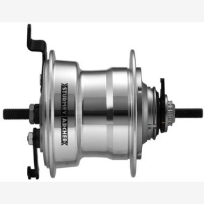 Gear hub Sturmey Archer RXL-RD5 Rotary 5 speed for drum Bremse 90 mm - incl. lever and accessories