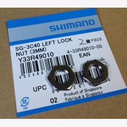 Locknut / left cone 3mm Shimano Nexus 3 SG-3C41 for 168/178 mm axle length