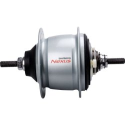 Bagnav Shimano Nexus 8 SG-C6001 til rullebremse/f�lgbremse - 36 huller - s�lv