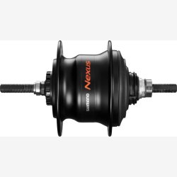 Bagnav Shimano Nexus 7 SG-C3001 til rullebremser / f�lgbremse - 36 huller - sort