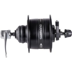 Dynamo-nav 32 huller Shimano HD-3D37 3 Watt - Center Lock - hurtigudl�ser - sort