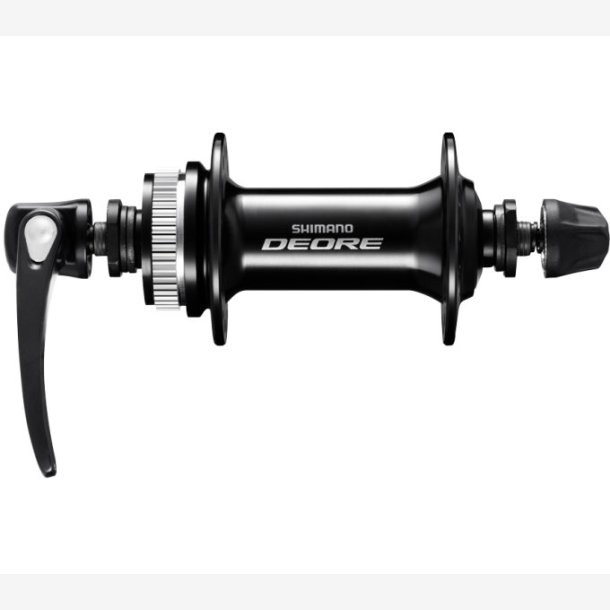 Front hub Shimano Deore HB-M6000 - 32 holes - 100 mm installation width - with quick release - black