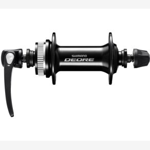 Front hub Shimano Deore HB-M6000 - 36 holes - 100 mm installation width - with quick release - black