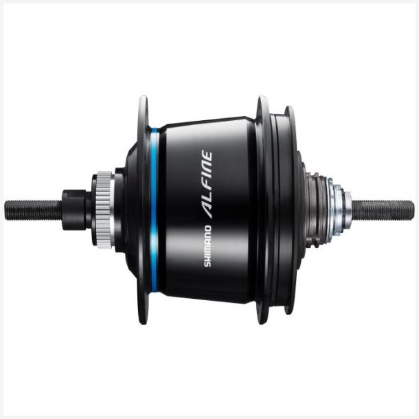 8-speed bagnav Shimano Alfine Di2 SG-S7051 til skivebremser � sort