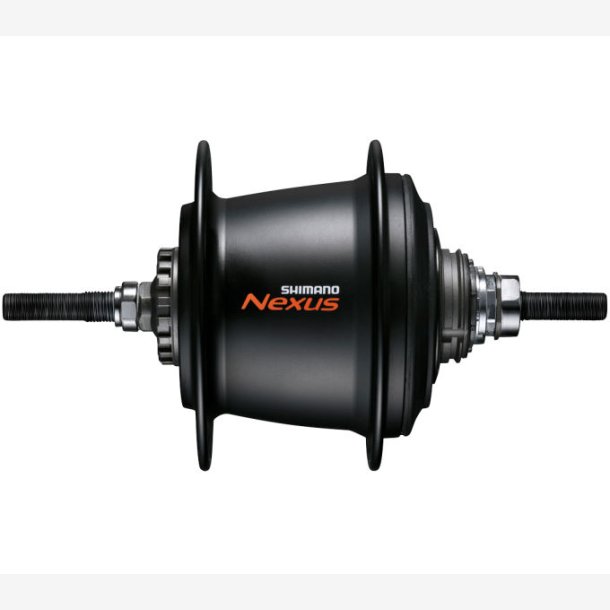 Gearnav Shimano Nexus 7 SG-C3001 til rullebremser / flgbremse - 32 huller - sort