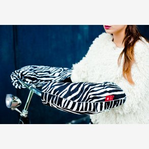 Styrluffer til cykel Wobs Limited Edition Zebra