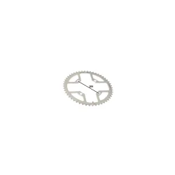 Gebhardt klinge 44T � 4-huls, s�lv (9-speed / BCD 104)