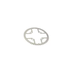 Gebhardt klinge 44T � 4-huls, s�lv (9-speed / BCD 104)