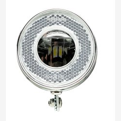 Simson batteri forlygte Classic Luxurious - sort (10 stk i ske)