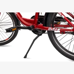 ChiX Wave 20" b�rnecykel med 3 gear og fodbremse - r�d
