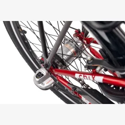 ChiX Wave 20" b�rnecykel med 3 gear og fodbremse - r�d