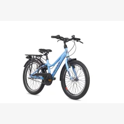 S'COOL troX 20-N3 20" MTB b�rnecykel med 3-gear, fodbremse - bl�