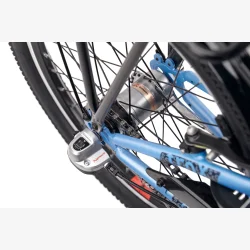 S'COOL troX 20-N3 20" MTB b�rnecykel med 3-gear, fodbremse - bl�