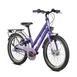S'COOL chiX Pro 20" � letv�gtscykel med 3 gear, fodbremse - lilla/lavendel