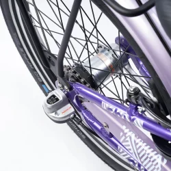 S'COOL chiX Pro 20" � letv�gtscykel med 3 gear, fodbremse - lilla/lavendel
