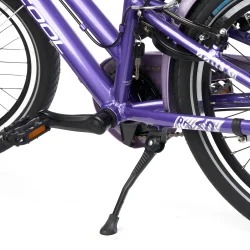 S'COOL chiX Pro 20" � letv�gtscykel med 3 gear, fodbremse - lilla/lavendel