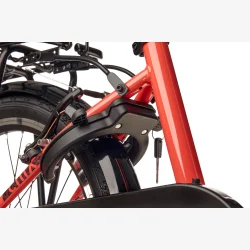 S'COOL chiX 20" 6 gear b�rnecykel - koralr�d