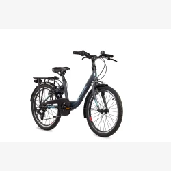 S'COOL chiX 20" 6 gear b�rnecykel - gr�/aqua