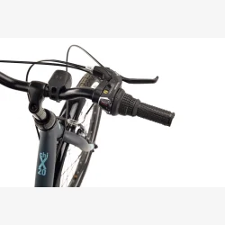 S'COOL chiX 20" 6 gear b�rnecykel - gr�/aqua