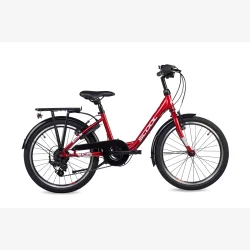 S'COOL chiX 20" 6 gear b�rnecykel - r�d
