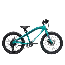 S'COOL Xroc TWENTY 20" MicroShift MTB cykel med 8 gear - mrk mintgrn