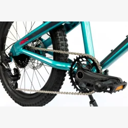 S'COOL Xroc TWENTY 20" MicroShift MTB cykel med 8 gear - mrk mintgrn