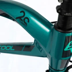 S'COOL Xroc TWENTY 20" MicroShift MTB cykel med 8 gear - mrk mintgrn