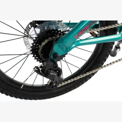 S'COOL Xroc TWENTY 20" MicroShift MTB cykel med 8 gear - mrk mintgrn