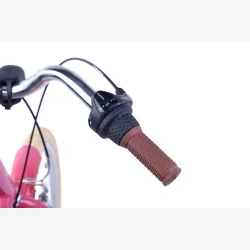 S'COOL chiX Classic 20" 3 gear pigecykel med fodbremse - hindb�rr�d