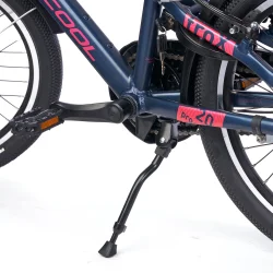 S'COOL troX Pro 20-N3 20" b�rnecykel i aluminium, 3 gear, fodbremse - m�rkebl�/pink