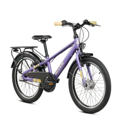 S'COOL troX Pro 20-N3 20" b�rnecykel i aluminium, 3 gear, fodbremse - lilla