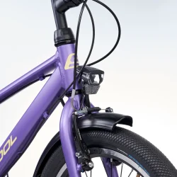 S'COOL troX Pro 20-N3 20" b�rnecykel i aluminium, 3 gear, fodbremse - lilla