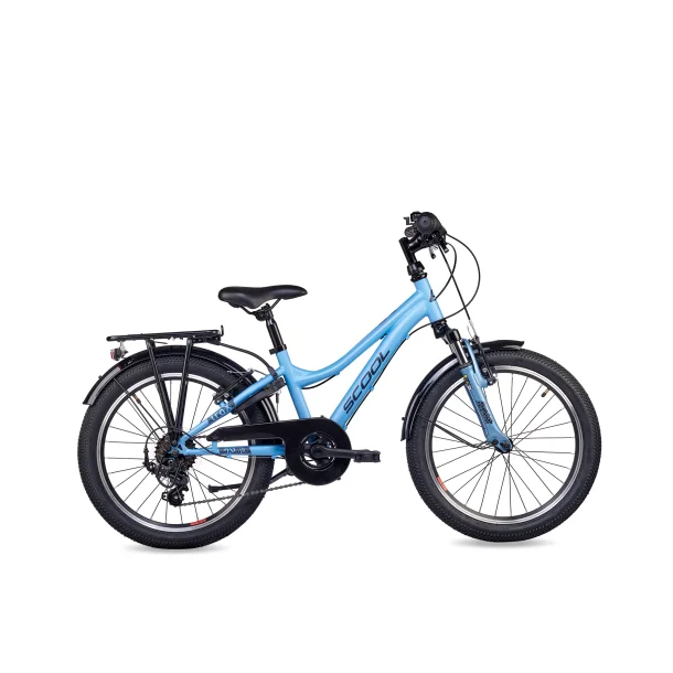 S'COOL troX 20-K6 20" MTB b�rnecykel med 6-gear - bl�
