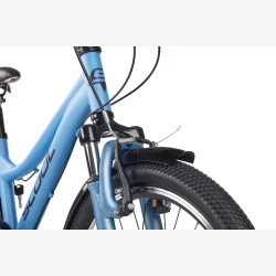 S'COOL troX 20-K6 20" MTB b�rnecykel med 6-gear - bl�