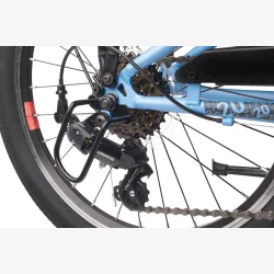 S'COOL troX 20-K6 20" MTB b�rnecykel med 6-gear - bl�