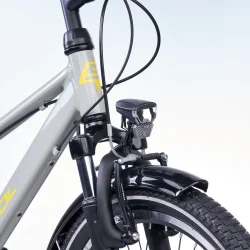 S'COOL troX Pro 20-K7 20" b�rnecykel i aluminium, 7 gear - stengr�