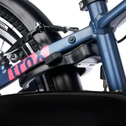 S'COOL troX Pro 20-K7 20" b�rnecykel i aluminium, 7 gear - m�rkebl�/pink