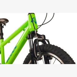 S'COOL Xroc 20-K6 20" junior MTB cykel med 6 gear - neon gr�n