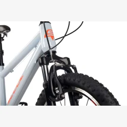 S'COOL Xroc 20" junior MTB cykel med 6 gear - lysegr