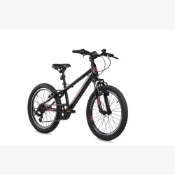 S'COOL Xroc 20" junior MTB cykel med 6 gear - sort