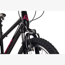 S'COOL Xroc 20" junior MTB cykel med 6 gear - sort