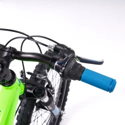 S'COOL Xroc 20-K7 20" junior MTB cykel i aluminium med 7 gear - neon gr�n