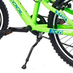 S'COOL Xroc 20-K7 20" junior MTB cykel i aluminium med 7 gear - neon gr�n