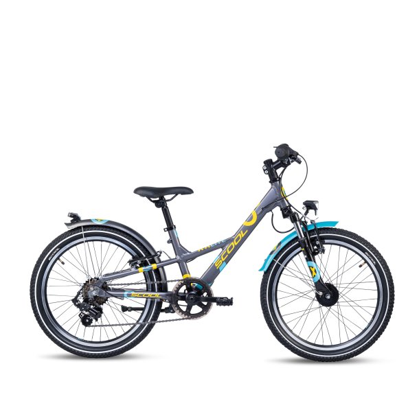 XXlite 20 "  Cykel  7-trins Mrkegr/Ocean