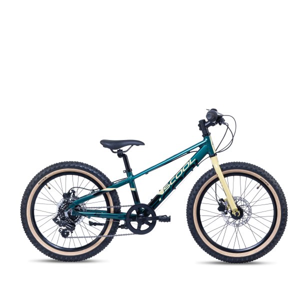 Xroc Disc 20 "  Cykel  7-trins Mrkegrn/beige