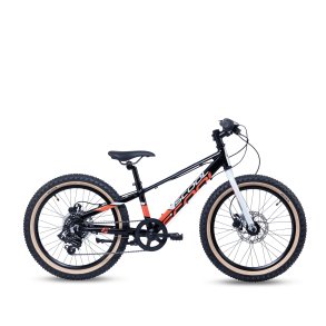 Xroc Disc 20 tommer letvgts alu MTB cykel 7-gear - sort/orange