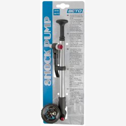Shock pump Beto with manometer - aluminum