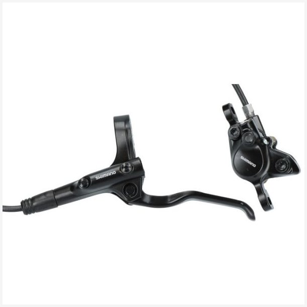 Hydraulisk skivebremses�t Shimano MT200 foran - uden bremseskive - sort (v�rkstedsemballage)